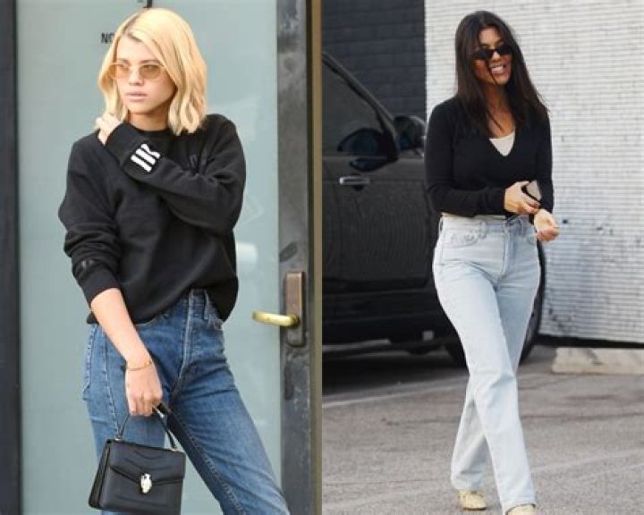 Kourtney Kardashian & Sofia Richie’s Wildest Look-Alike Photos
