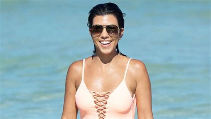 Kourtney Kardashian Rocks Pink Bikini During Fun Boat Ride With Scott Disick & Their Son Reign, 6