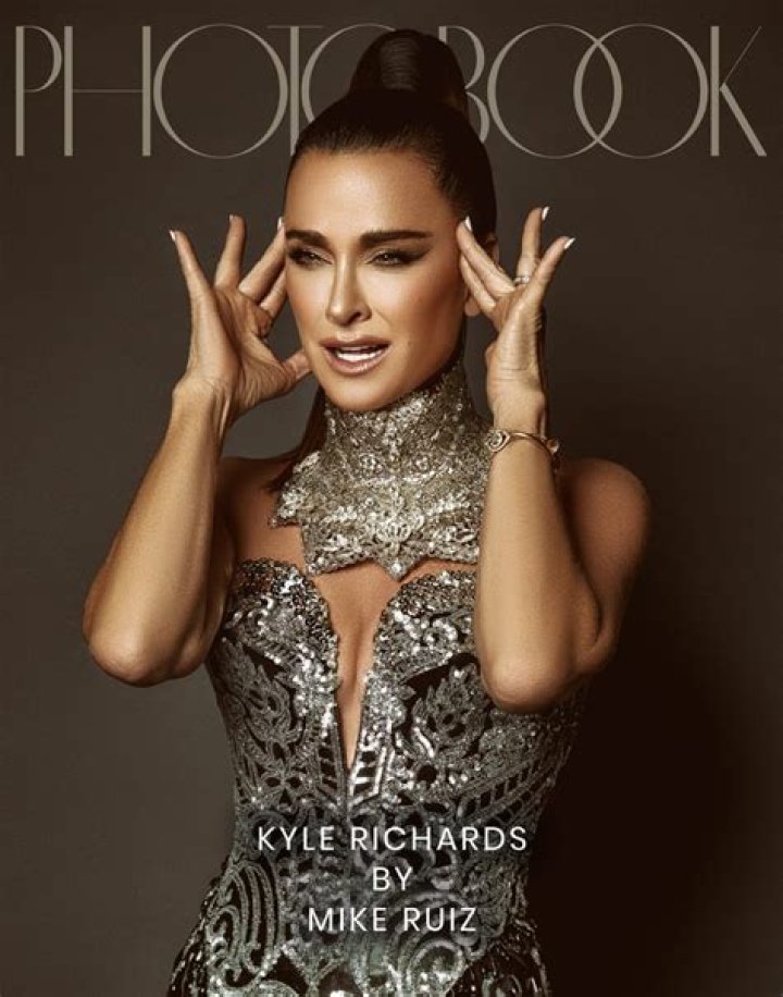 Kyle Richards With Naked Man On ‘Photobook’ Magazine Cover: Photos – Hollywood Life