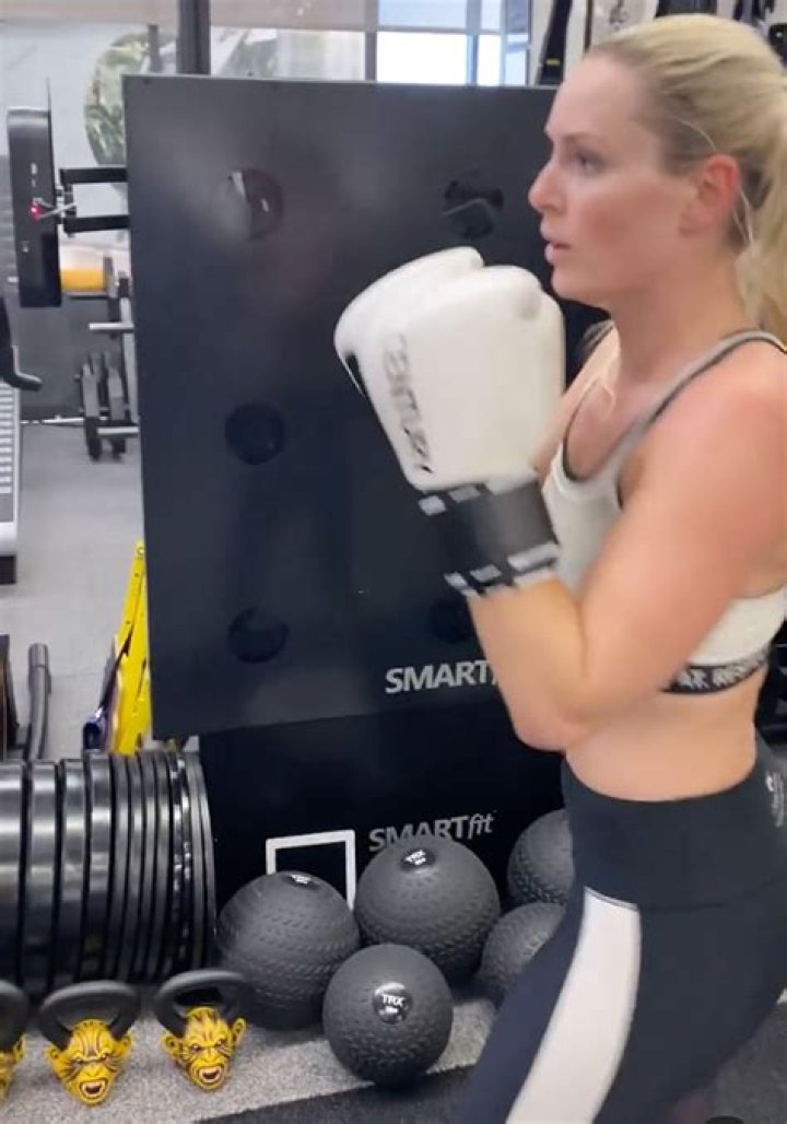 Lindsey Vonn Boxes In A Crop Top After P.K. Subban Split: ‘What Doesn’t Kill Us Makes Us Stronger’ — Watch
