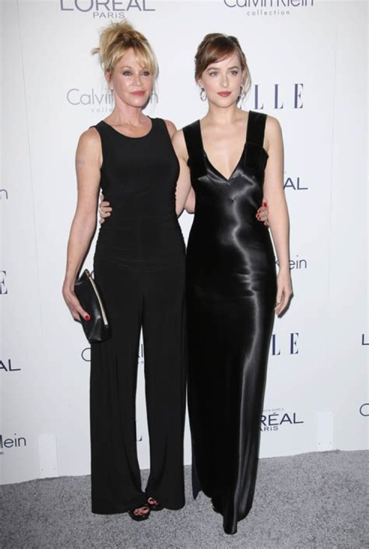 Melanie Griffith, 62, Looks As Fit As Daughter Dakota Johnson In Stroll In Crop Top & Leggings