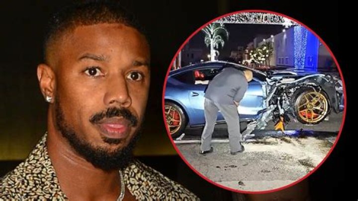 Michael B. Jordan Involved in Car Crash With His Ferrari in Hollywood – Hollywood Life