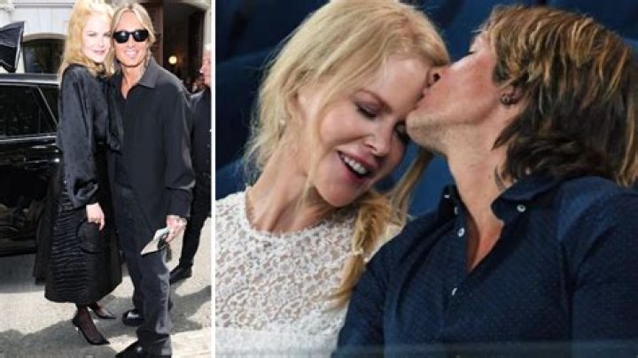 Nicole Kidman & Keith Urban Share Passionate Kiss In Paris After She Walks The Runway