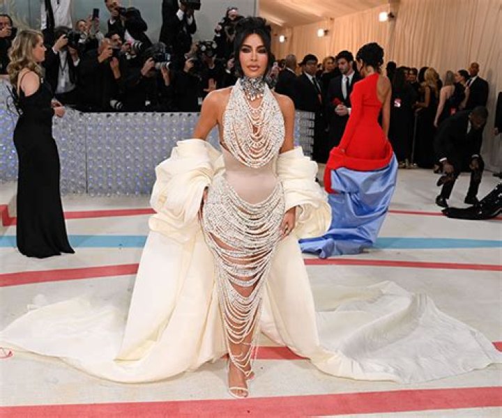Kim Kardashian’s Met Gala Dress Is From the ‘Dollar Store’ – Hollywood Life