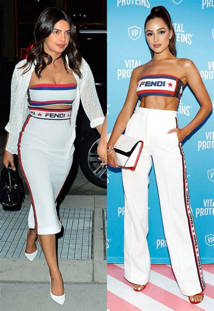 Priyanka Chopra Vs. Olivia Culpo: Nicks Jonas’ Fiancee & Ex Rock Matching Outfits — Who Wore It Best?