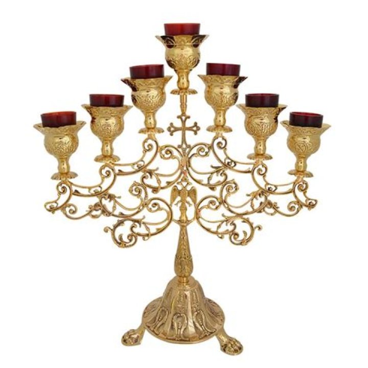 Orthodox Trikeri Candelabra — Blessed Celebration
