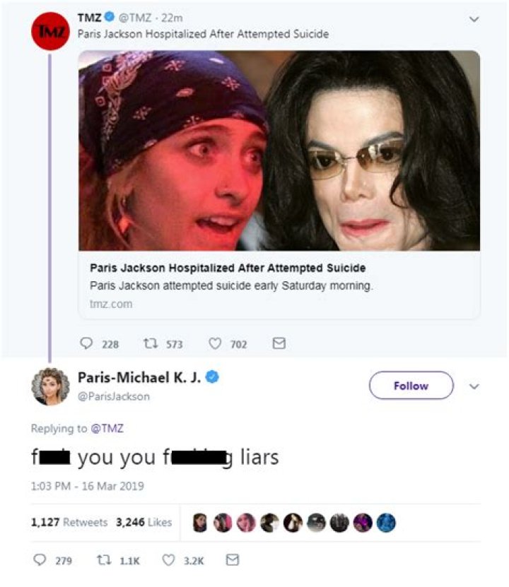 Paris Jackson: The Sad Timeline To Her Alleged Suicide Attempt