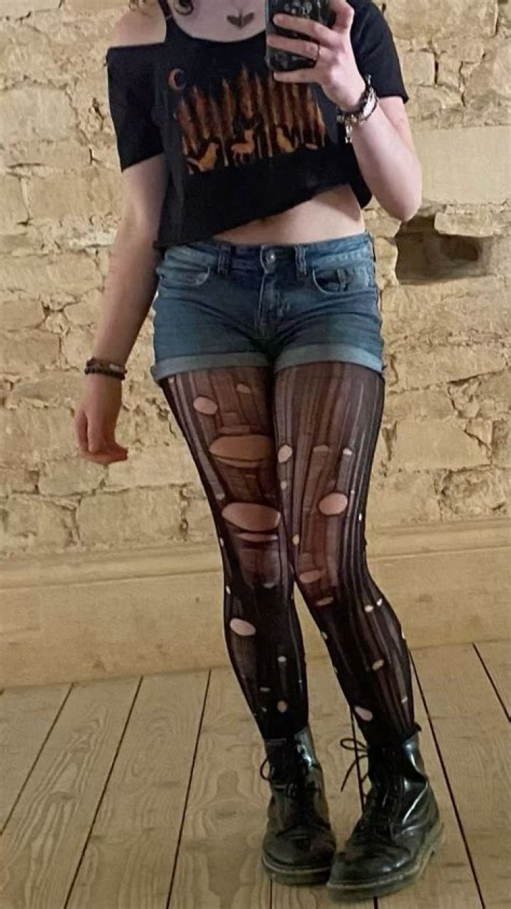 Paris Jackson Rocks Daisy Dukes & Ripped Tights For Fierce Look At Album Launch Party