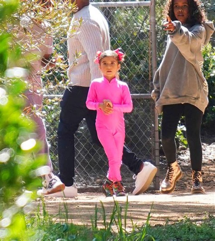 Penelope Disick, 7, Rides Around On Her Scooter In A Lavish Pink Jacket — See Video