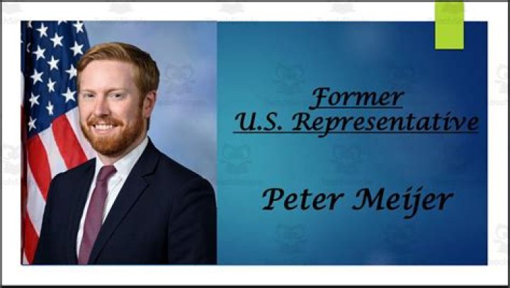 
Peter Meijer, a representative from Michigan, cast a vote for Trump’s impeachment. 