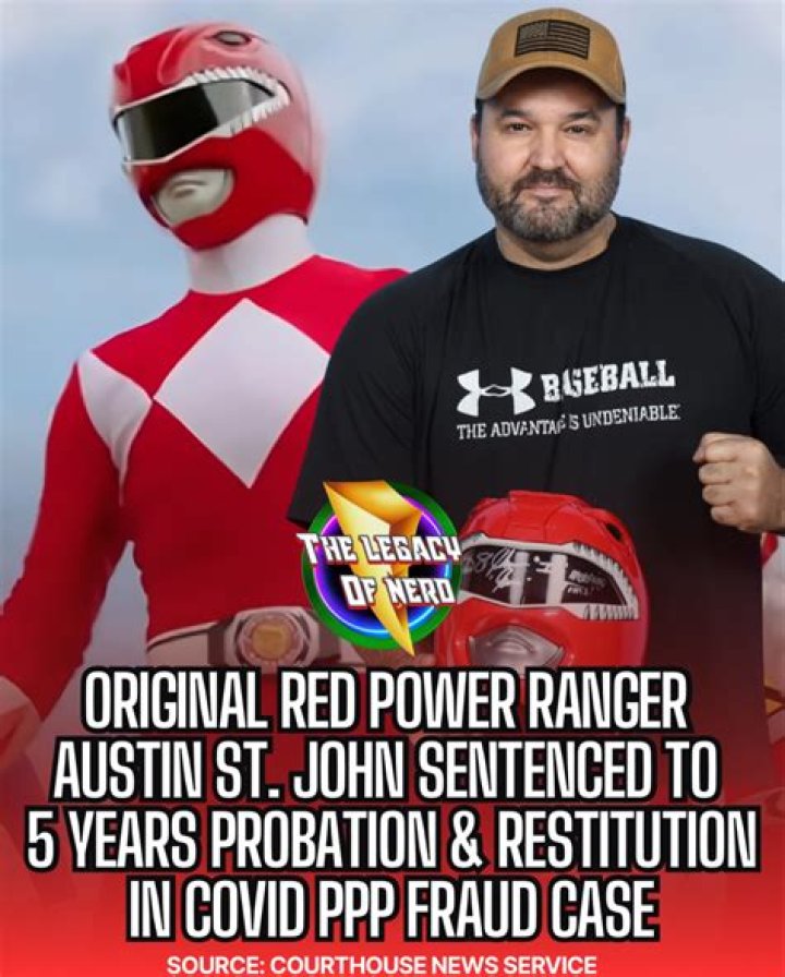 Austin St. John, Original Red Power Ranger, Arrested For COVID Fraud – Hollywood Life