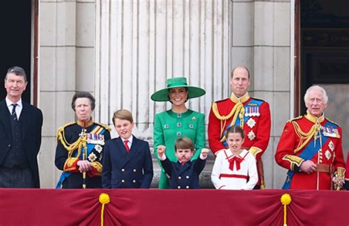 Prince Louis & Princess Charlotte Accidentally Bump Heads At Trooping The Colour: Watch