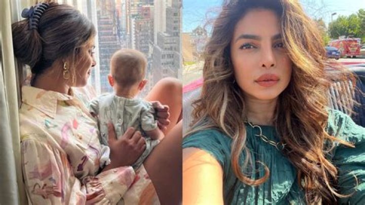 Priyanka Chopra Shows Daughter Malti, 8 Mos., The NYC Skyline While In Cozy Pajamas: Photos