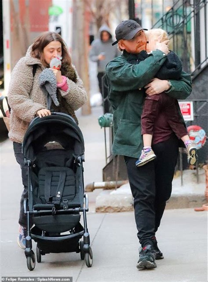 ‘Harry Potter’ Star Rupert Grint Pictured With Baby Girl For The 1st Time Since Becoming A Dad