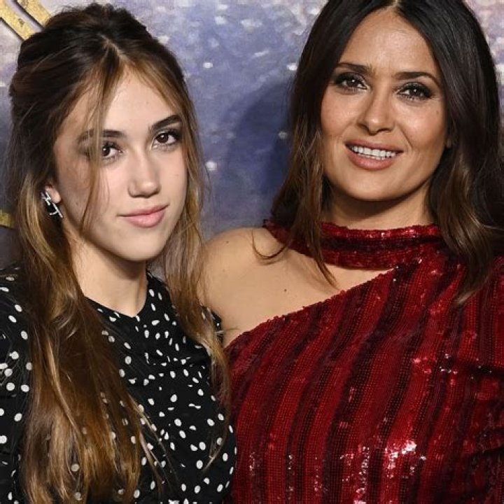 Salma Hayek, 54, Cuddles Up To Daughter Valentina, 13, On An ATV In The Desert