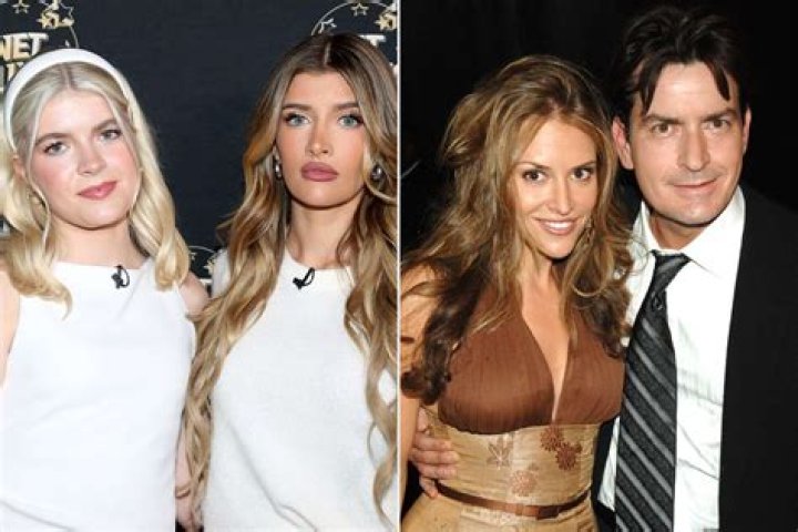 Charlie Sheen & Denise Richards’ Daughters, 14 & 15, Look All Grown Up On Outing With Dad