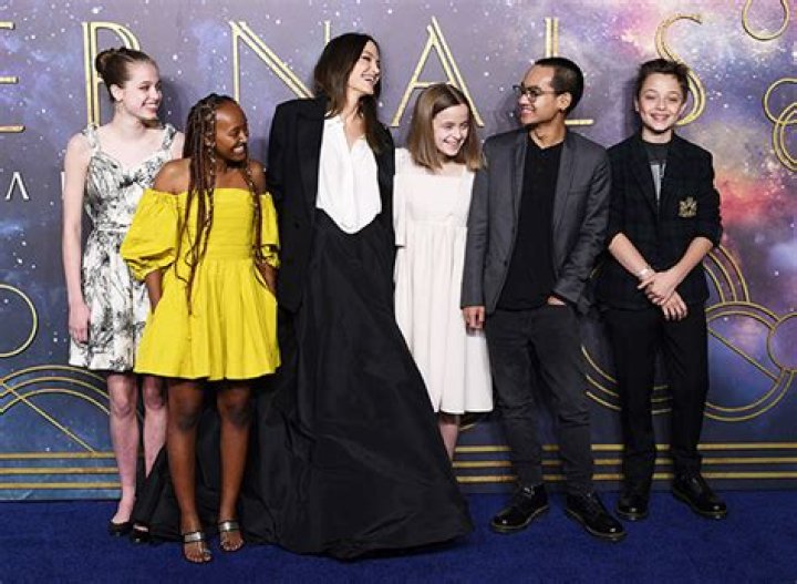 Shiloh Jolie-Pitt, 15, Is All Smiles While Wearing A Dress At ‘Eternals’ London Premiere – Photos