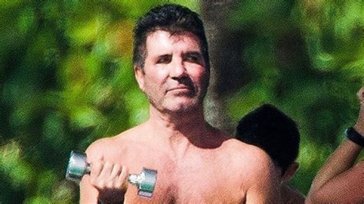 Shirtless Simon Cowell Lifts Weights In Barbados After Back Injury – Hollywood Life