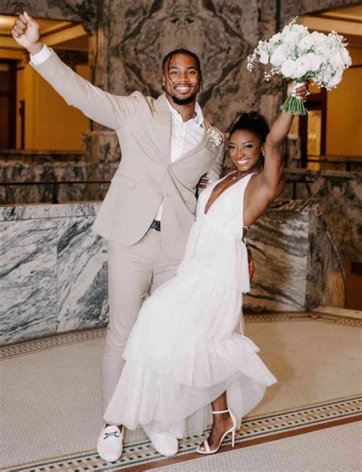 Simone Biles Teases Her Wedding Dress Ahead Of Marrying Jonathan Owens: ‘Bride Duty’