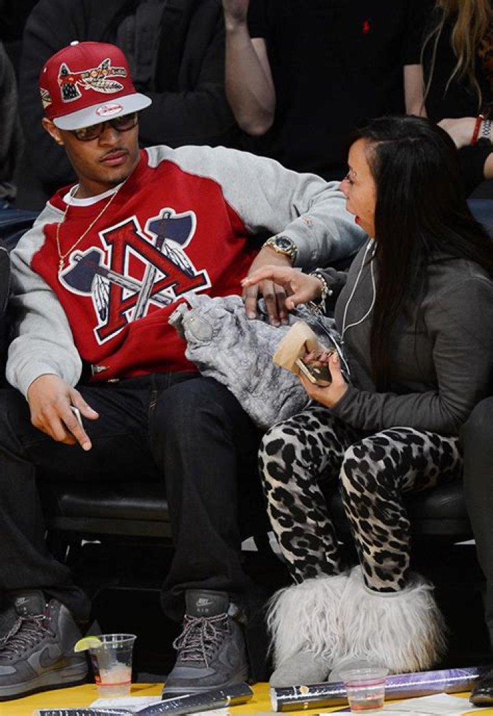T.I. Checking Out Tiny — PICS
