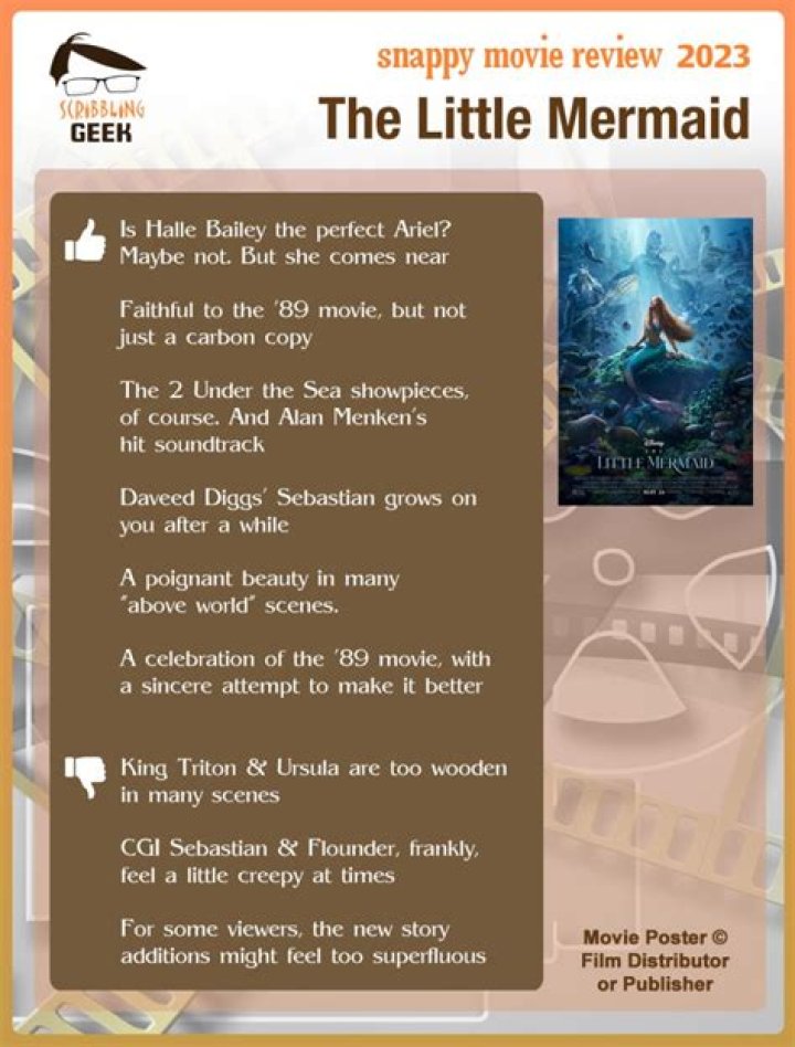 Halle Bailey Rules The Sea In Live-Action – Hollywood Life