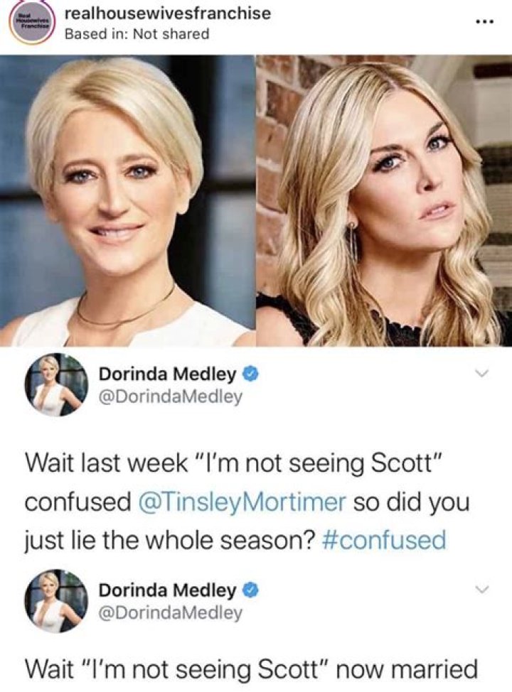 Tinsley Mortimer Says Dorinda Medley Blocked Her On IG After ‘RHONY’ Orchard Scenes: ‘She’s A Liar’