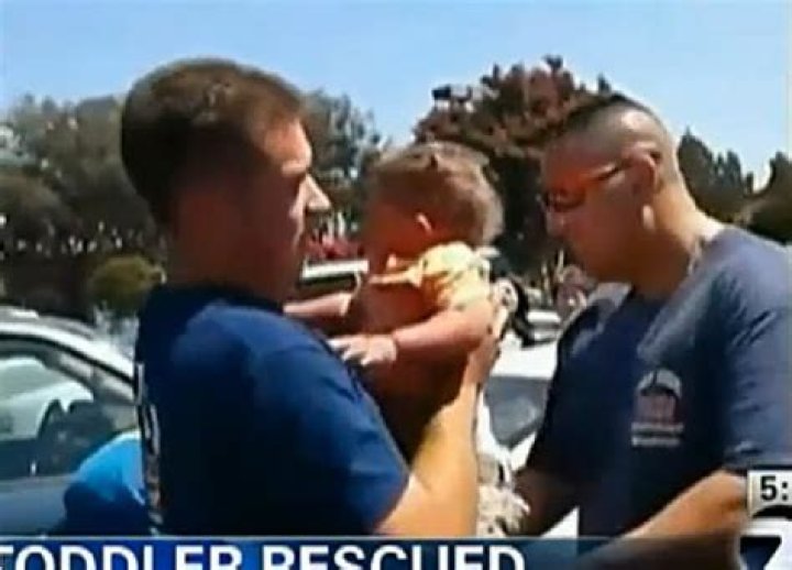 Crying Toddler Saved From Death, Locked In 111 Degree Car — Watch