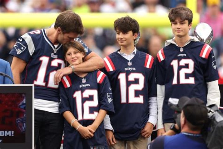 Tom Brady’s 3 Kids Cheer Him On At 1st Home Game Amid Gisele Marriage Troubles: Watch