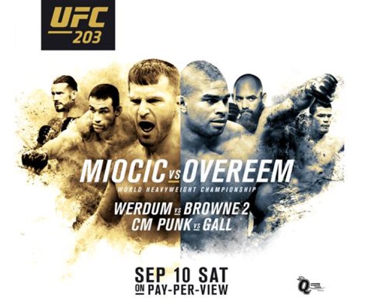 UFC 203 — PICS