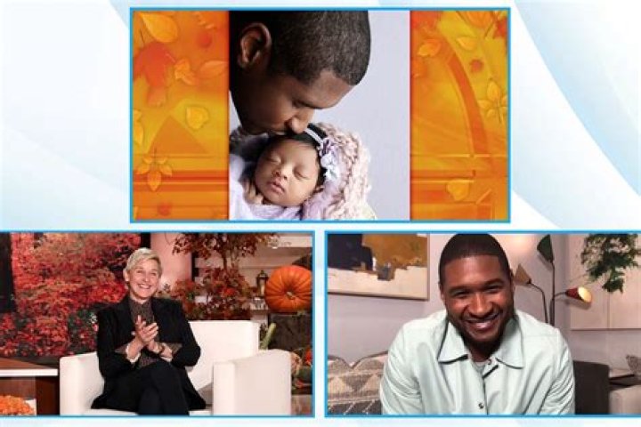 Usher Shares 1st Photo Of Baby Daughter Sovereign, 1 Month & Admits She ‘Came Early’ — Watch