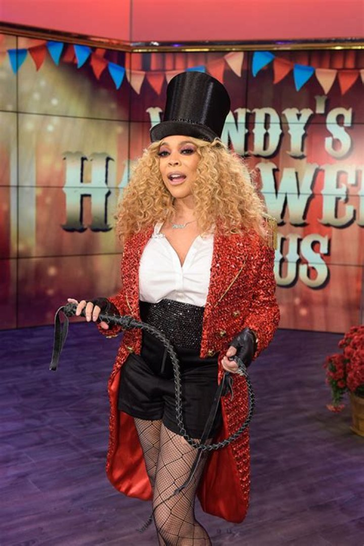 Wendy Williams Stuns In Sexy Ringleader Costume With Fishnets During Circus-Themed Halloween Show