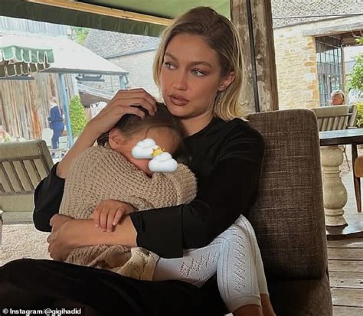 Yolanda Hadid Appears To Accidentally Post 1st Look At Gigi’s Baby’s Face Before Cropping Pic