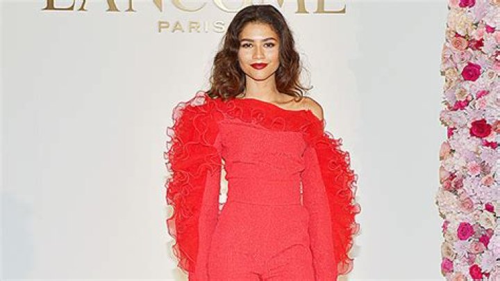 Zendaya For Lancome — Sexy Red Jumpsuit At Ambassador Announcement – Hollywood Life